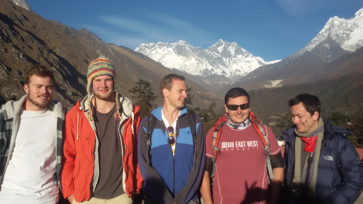 Tengboche Monastery viewpoint: alt.3800m.  ( 4 to 5 hours trek from Namche)